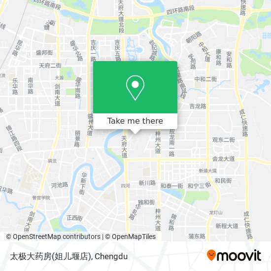 太极大药房(姐儿堰店) map