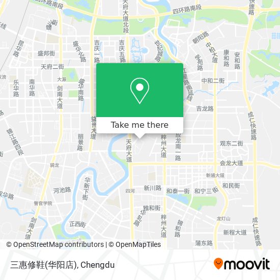 三惠修鞋(华阳店) map
