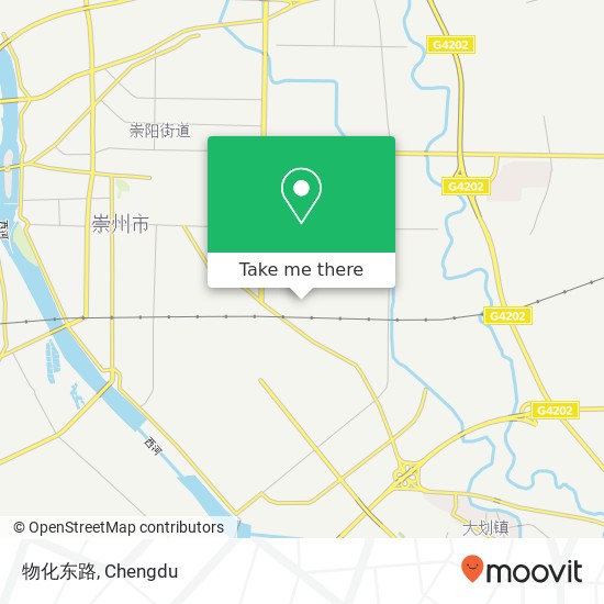 物化东路 map