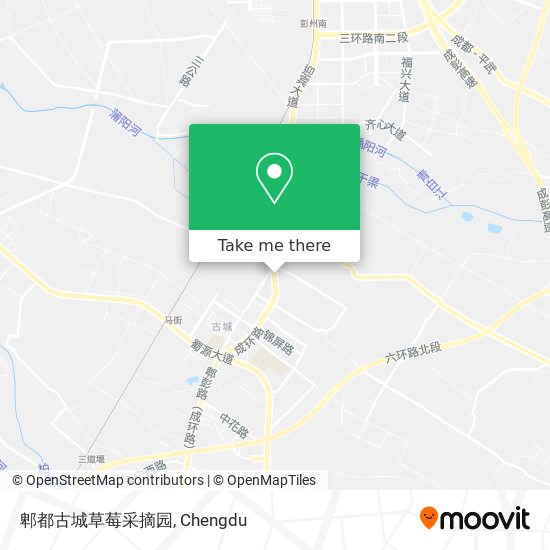 郫都古城草莓采摘园 map