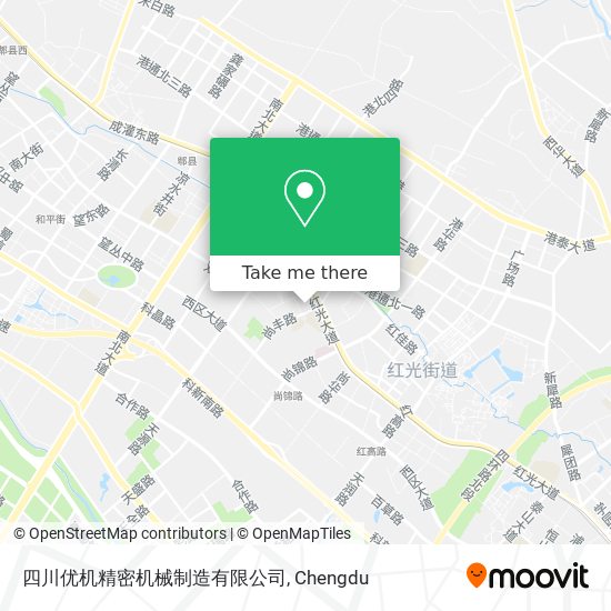 四川优机精密机械制造有限公司 map