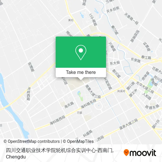 四川交通职业技术学院轮机综合实训中心-西南门 map