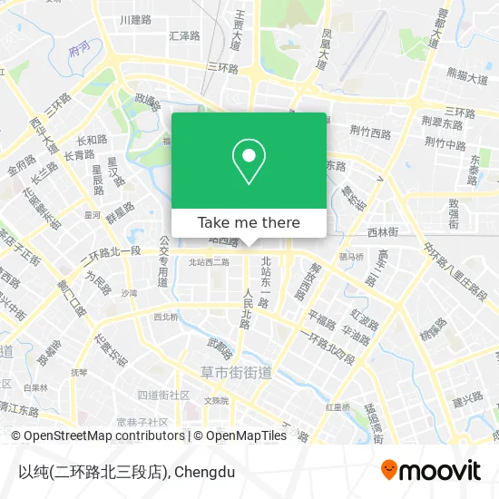 以纯(二环路北三段店) map