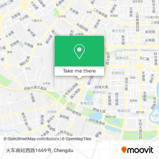 火车南站西路1669号 map
