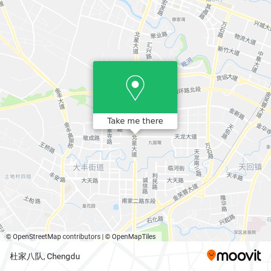 杜家八队 map