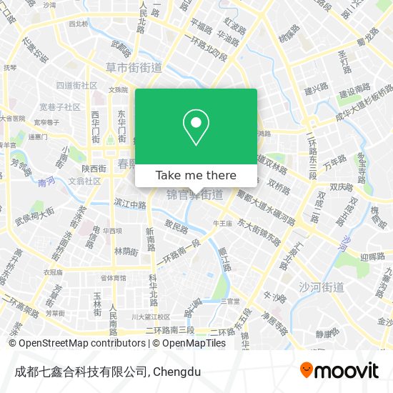 成都七鑫合科技有限公司 map