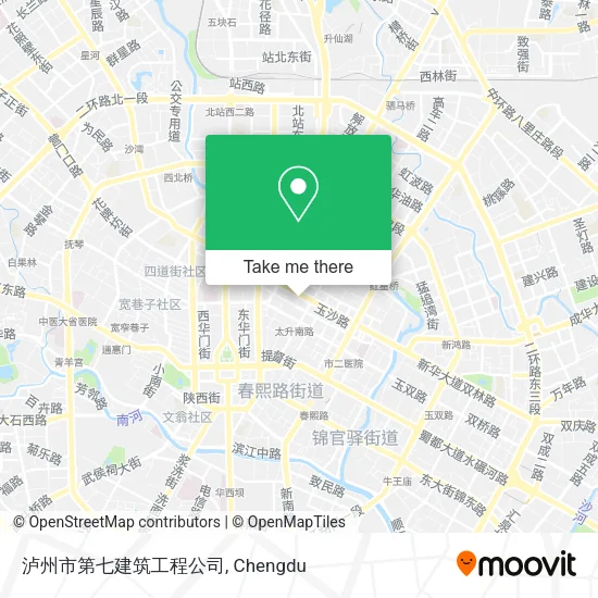 泸州市第七建筑工程公司 map