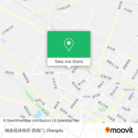 铜壶苑休闲庄-西南门 map