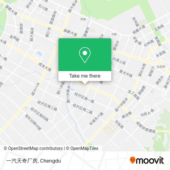 一汽天奇厂房 map