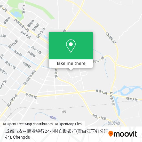 成都市农村商业银行24小时自助银行(青白江玉虹分理处) map
