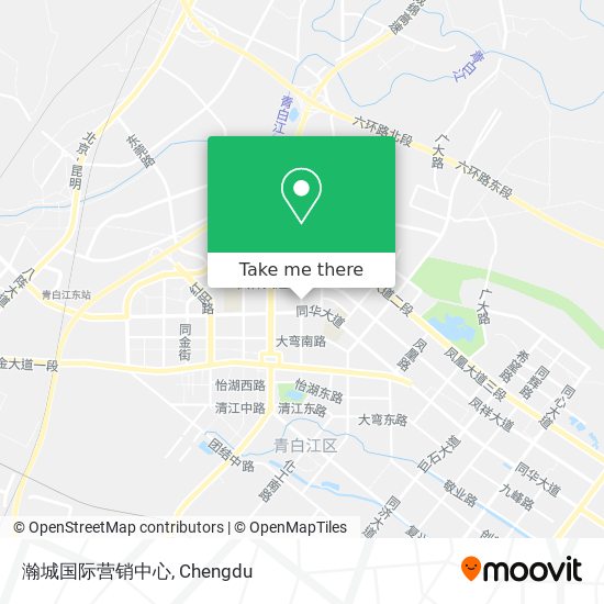 瀚城国际营销中心 map