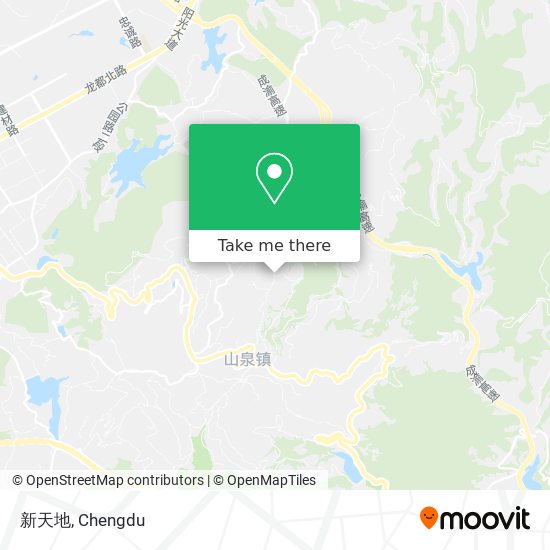 新天地 map
