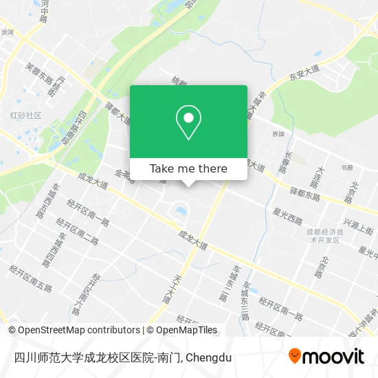 四川师范大学成龙校区医院-南门 map