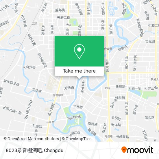 8023录音棚酒吧 map