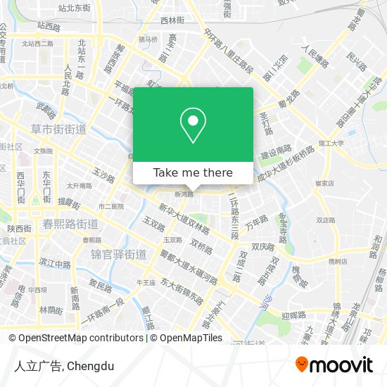 人立广告 map