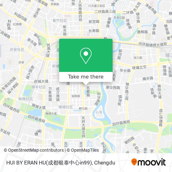 HUI BY ERAN HU(成都银泰中心in99) map