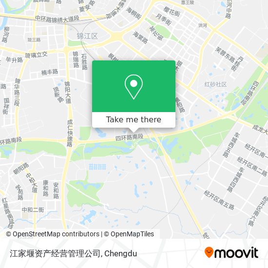 江家堰资产经营管理公司 map