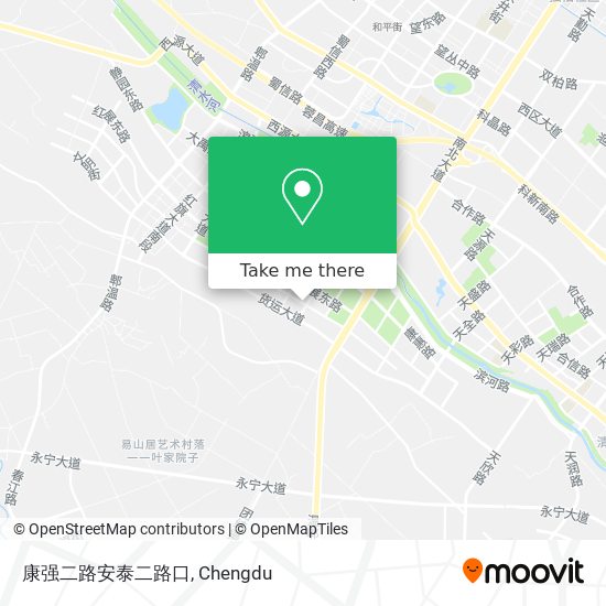 康强二路安泰二路口 map