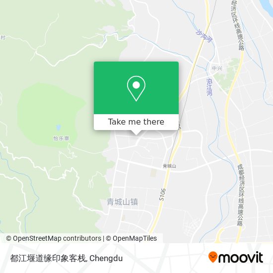 都江堰道缘印象客栈 map