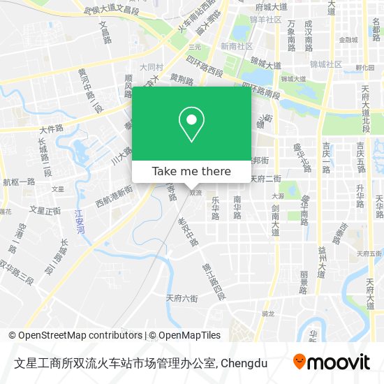 文星工商所双流火车站市场管理办公室 map