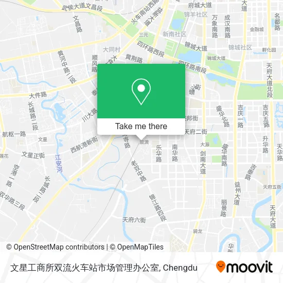 文星工商所双流火车站市场管理办公室 map