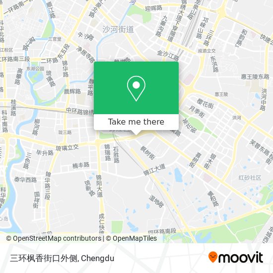 三环枫香街口外侧 map
