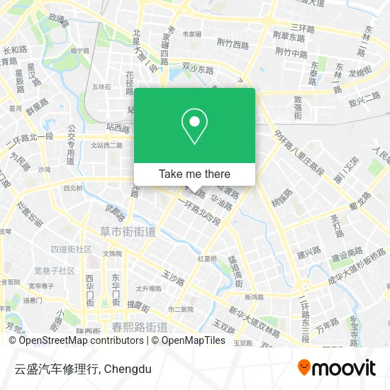 云盛汽车修理行 map
