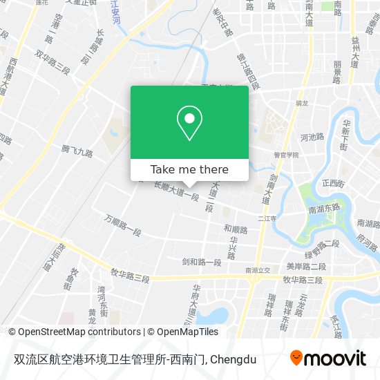 双流区航空港环境卫生管理所-西南门 map