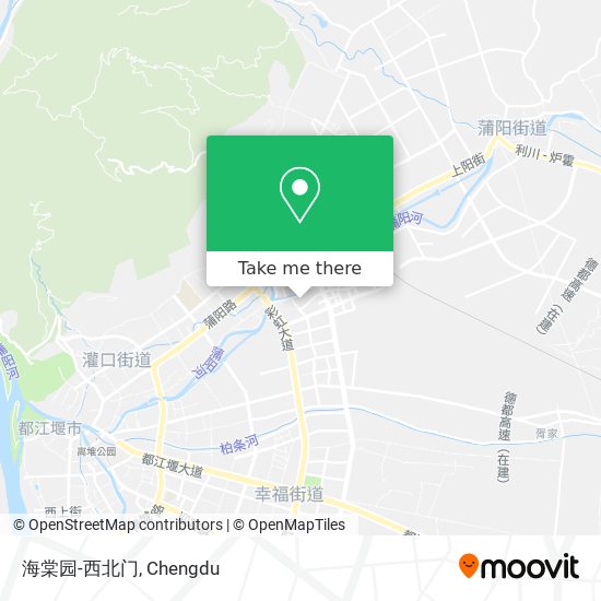 海棠园-西北门 map