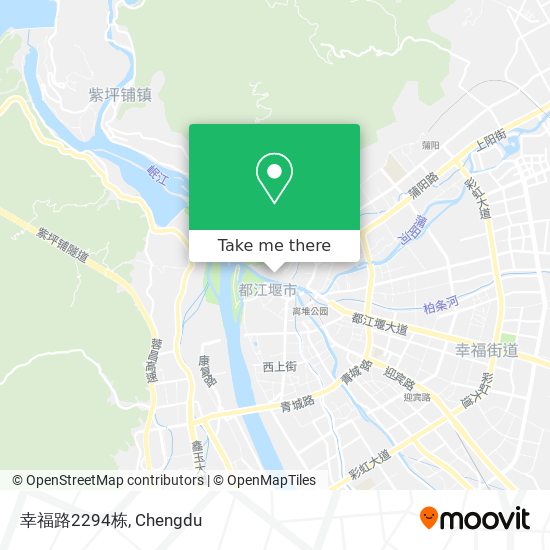 幸福路2294栋 map