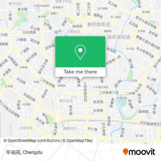 辛福苑 map