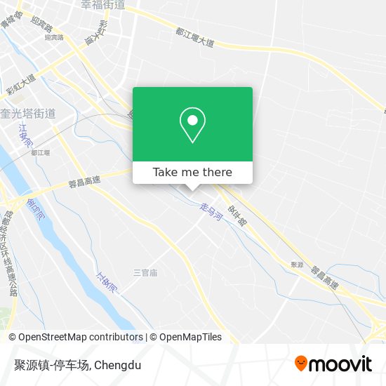 聚源镇-停车场 map