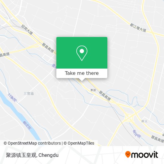 聚源镇玉皇观 map