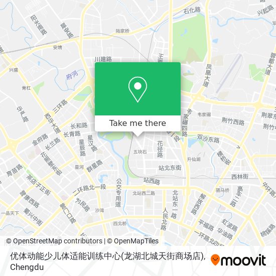 优体动能少儿体适能训练中心(龙湖北城天街商场店) map