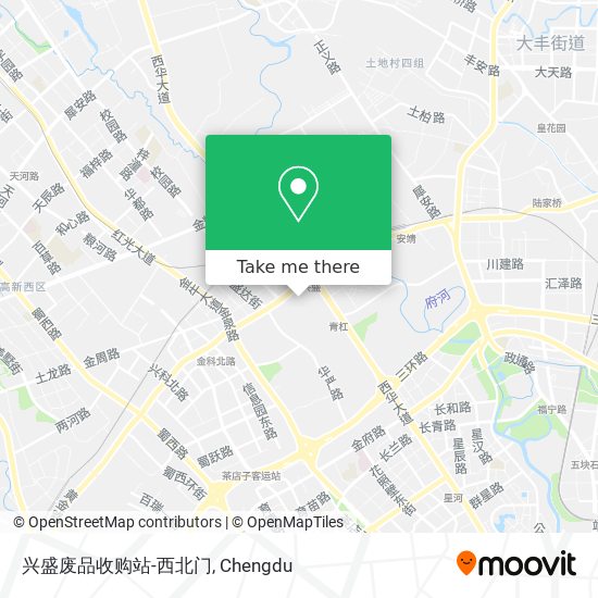 兴盛废品收购站-西北门 map