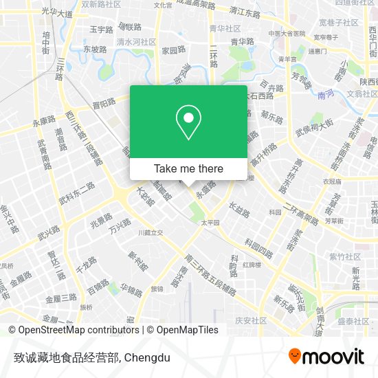 致诚藏地食品经营部 map