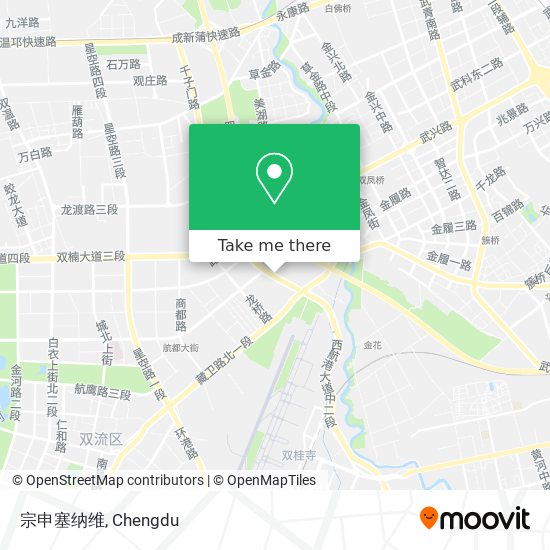 宗申塞纳维 map