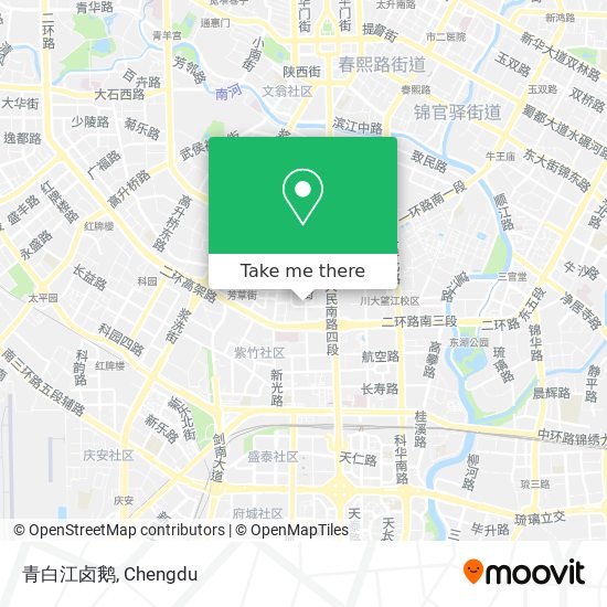 青白江卤鹅 map