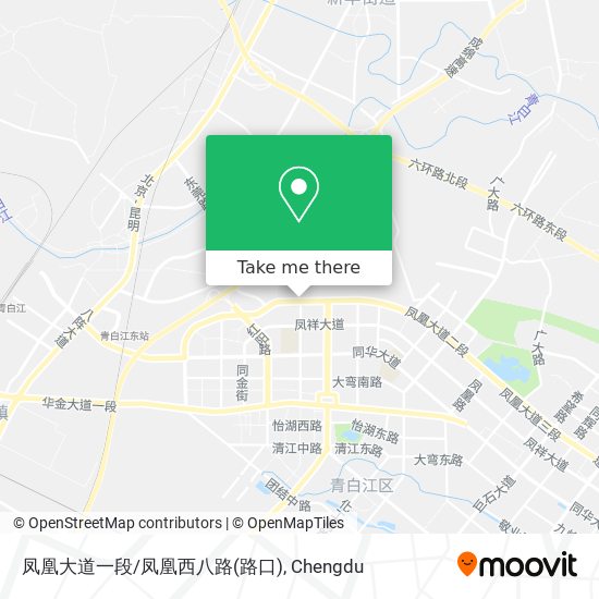 凤凰大道一段/凤凰西八路(路口) map