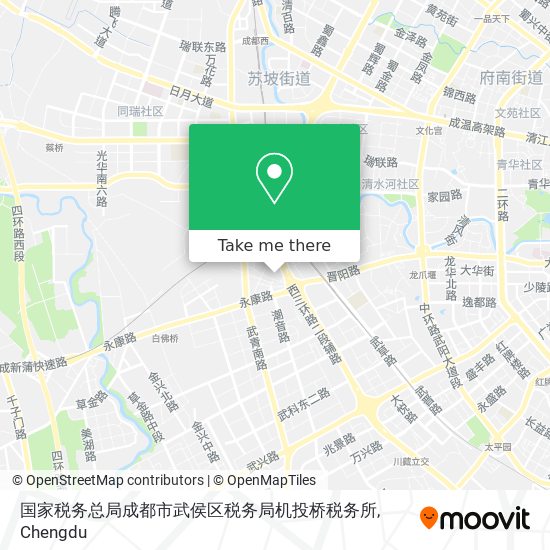 国家税务总局成都市武侯区税务局机投桥税务所 map