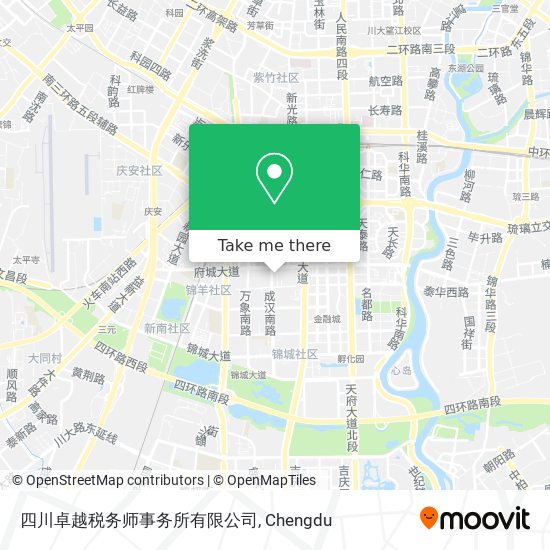 四川卓越税务师事务所有限公司 map