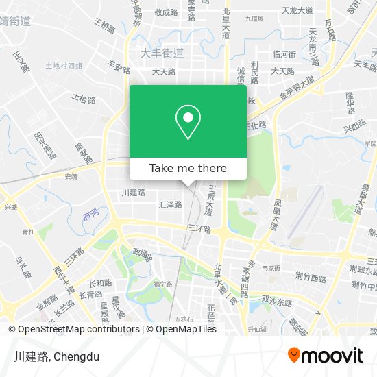 川建路 map