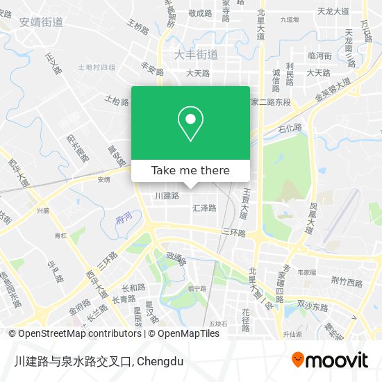 川建路与泉水路交叉口 map