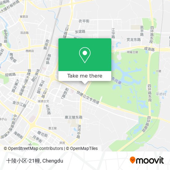 十陵小区-21幢 map