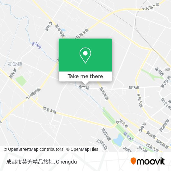成都市芸芳精品旅社 map