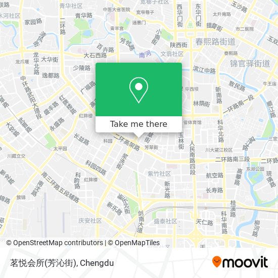 茗悦会所(芳沁街) map
