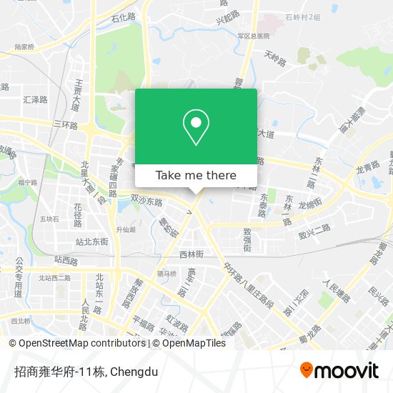 招商雍华府-11栋 map