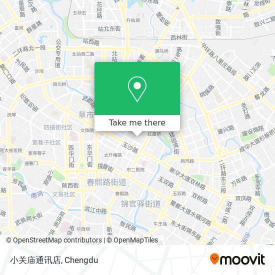 小关庙通讯店 map