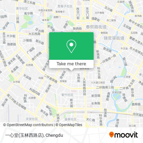一心堂(玉林西路店) map