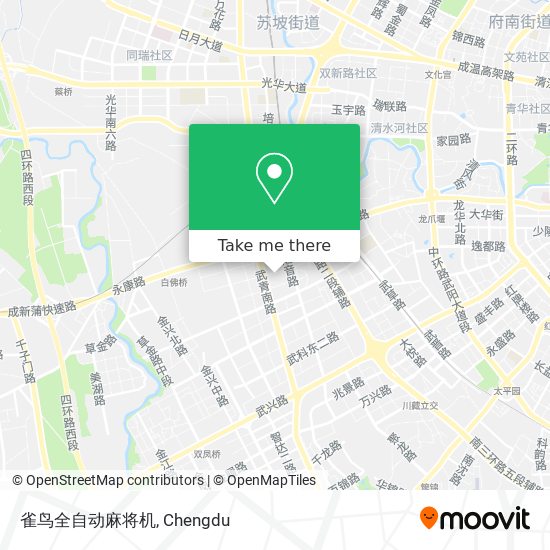 雀鸟全自动麻将机 map